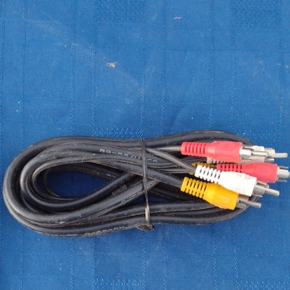 Composite Audio Video Cable - Black